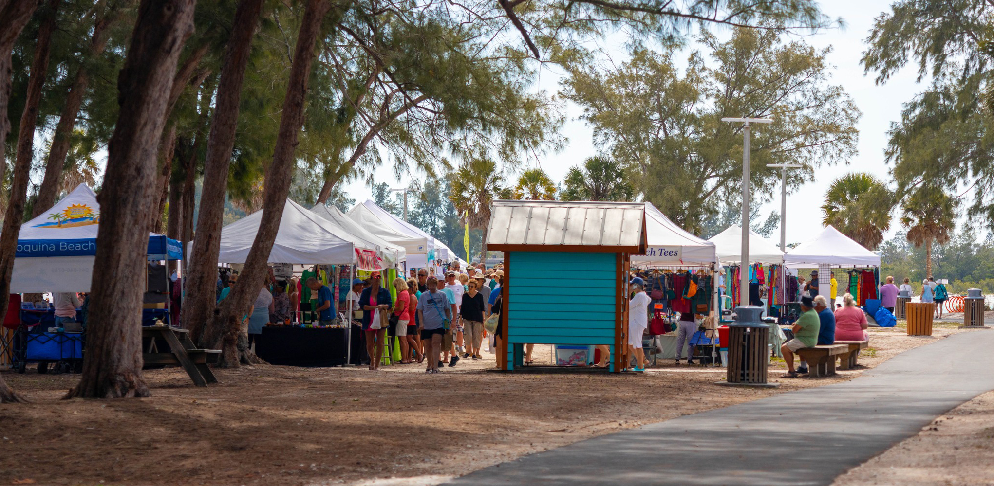 The Coquina Beach Market on Anna Maria Island